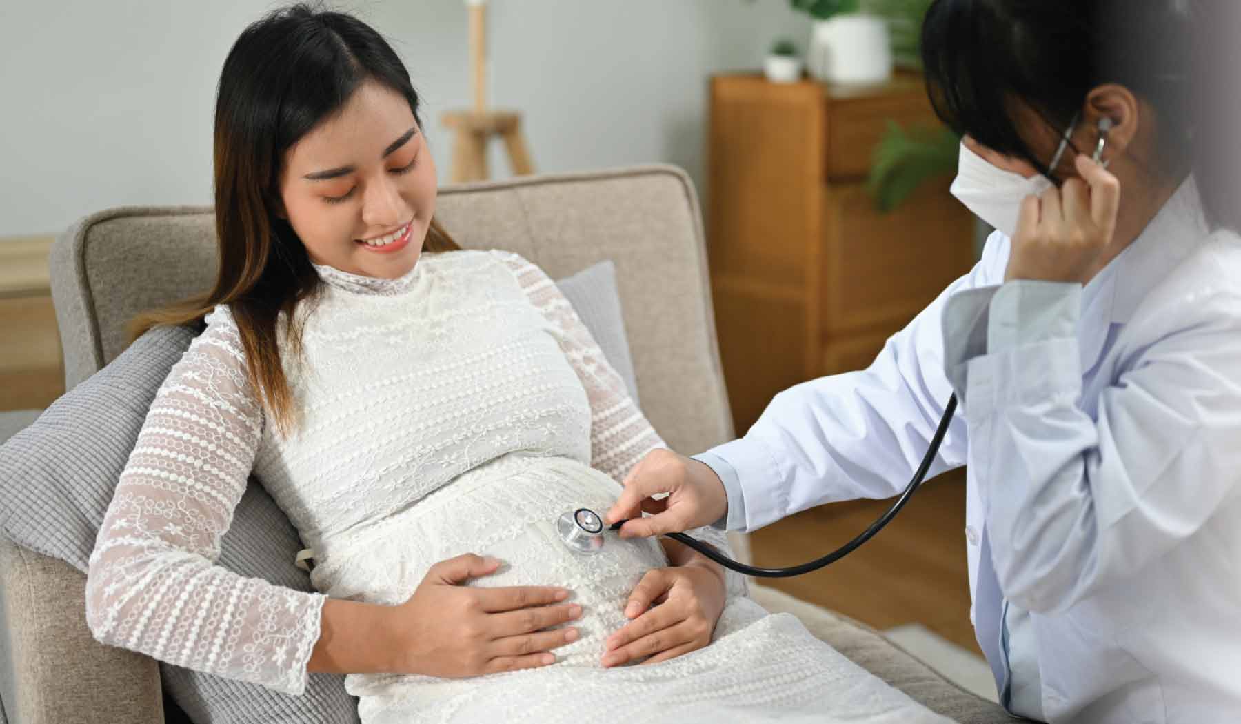 ควรมาพบแพทย์ตามการนัดหมายเพื่อป้องกันการตั้งครรภ์เกินกำหนด